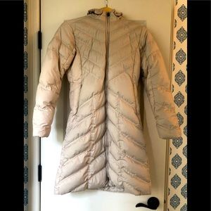 WOMENS PATAGONIA DOWN PUFFER HOODED PARKA, SIZE XS